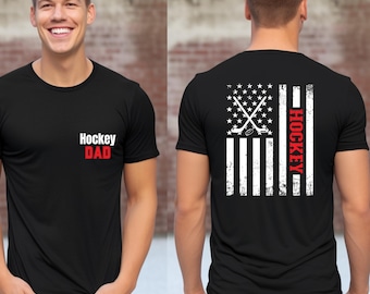 Hockey Dad Shirt, Hockey Dad T-Shirt , Hockey Shirt, Hockey Shirt for Dad, Gift for Hockey Dad , Hockey Dad Gift, Hockey Gift for Father