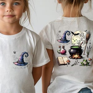 Halloween Witchy Shirt, Kids Halloween Shirt, Halloween Toddler T-Shirt, Youth Halloween Tee ,Witch Kids Shirt - Adult, Youth, Toddler, Kids