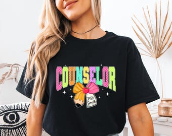 Counselor T-Shirt ,Personalized Counselor Shirt, Gift For Counselor, School Counseling Gifts, School Therapist Shirts,School Counselor Shirt