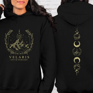 Velaris Sweatshirt, Velaris City Of Starlight Sweatshirt, The Night Court,SJM Merch Shirt,Velaris Shirt, ACOTAR Sweatshirt,City of Starlight