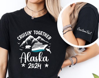 Custom Alaska Cruise Shirt, Group Alaska Cruise Shirt, Custom Family Cruise T-Shirt , Cruise Squad Gift Shirt ,Matching Family Cruise Tee