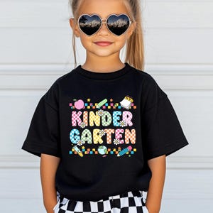 Kids Back To School Shirt, Girls Back to School Kids Shirt, First Day School Shirt, Kindergarten Shirt,Kindergarten Shirt for Back to School