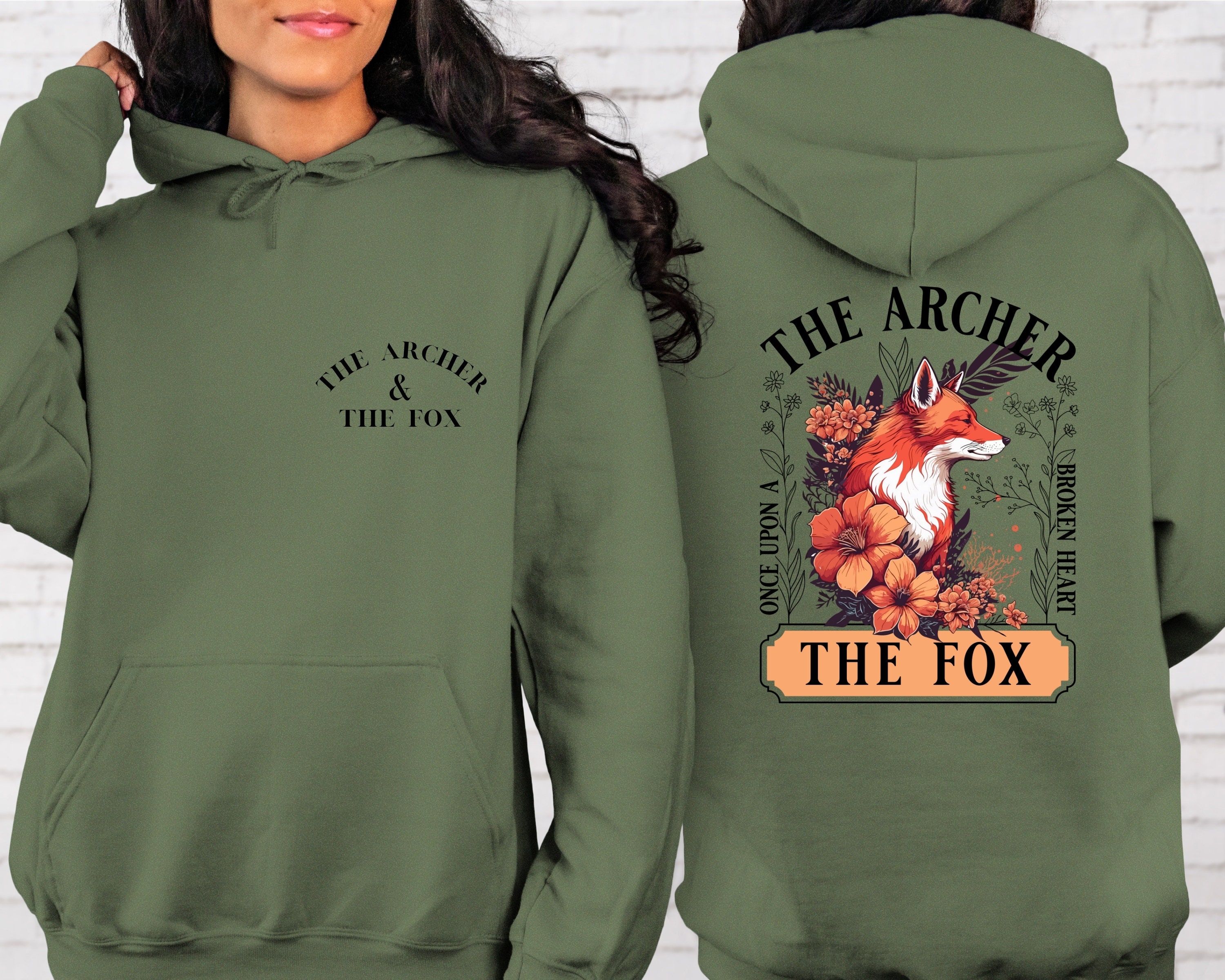 AKTAP The Archer And The Fox Book Sleeve Fantasy Books Gift Little Fox Book Sleeves Romantasy Book Cover Bookish Reader Gift (Fox Book Sleeve
