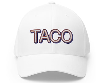 Embroidered Trump Always Chicken Out TACO Hat, Political Embroidered Baseball Cap, Funny Political Gift, Anti-Trump Hat, Protest Hat,