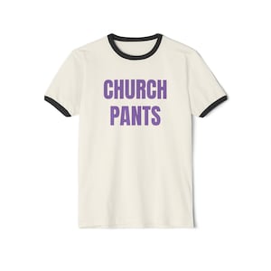 KYRKBYXOR. Penny Tee. Unisex bomulls-Ringer-T-shirt