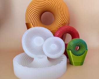 Energy Healing Silicone Mold | DIY Rodin Coil | Food Grade Silicone Mold for Rodin Coil
