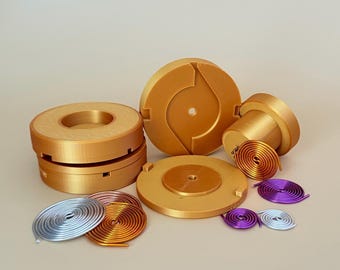SBB Metal Spiral Winder for Orgonite Pyramids - Compatible with 1mm 18GA 16GA Wire