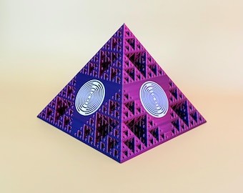 Lakhovsky MWO Energy Harmonizer - Elegant Pyramid for Positive Energy, Crystal Charging and Peaceful Environment