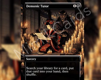 Tutore Demoniaco - Carta Fantasy Premium Con Alter Personalizzata - Foto 5