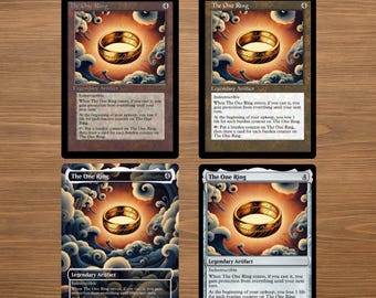ガラドリエル、一つの指輪、MTG プレイマット、TCG プレイマット
