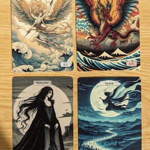 Token Set for Magic the Gathering (40 Tokens on 20 Double Sided Cards ...