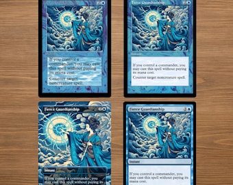 Fierce Guardianship - Custom Proxy Commander Card - Etsy