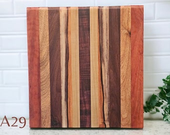 Custom Hardwood Edge Grain Cutting Board