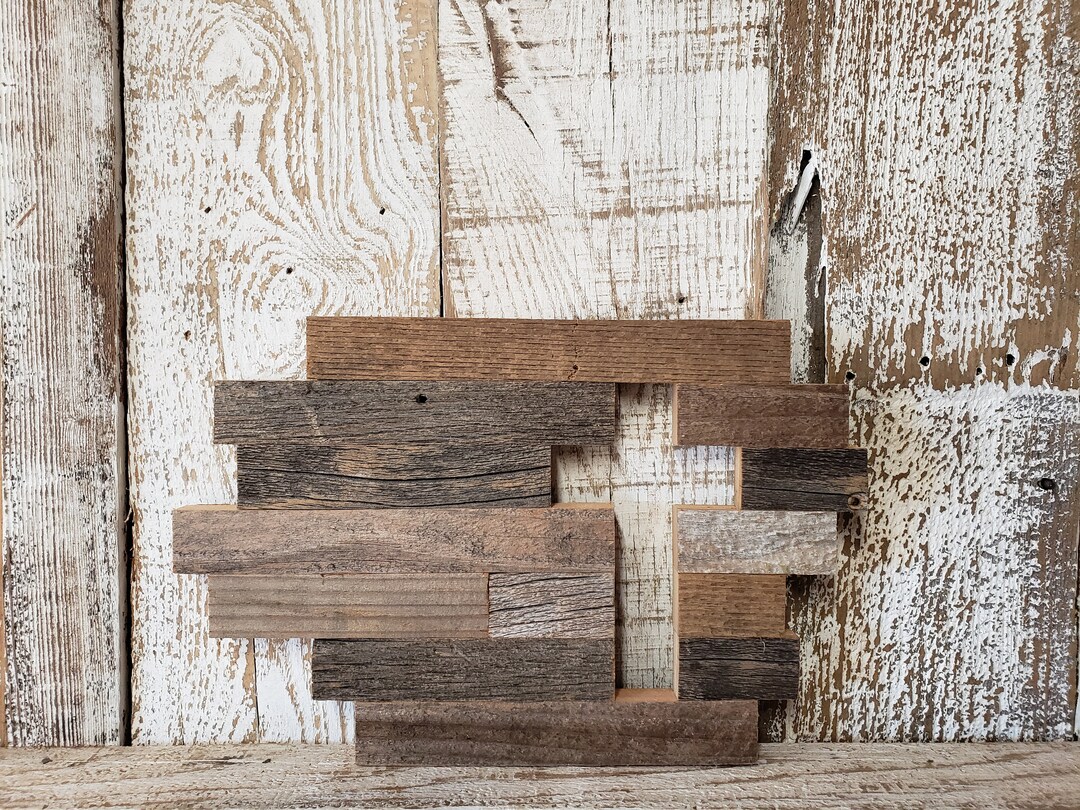 Small Reclaimed Wood Cross Art Etsy