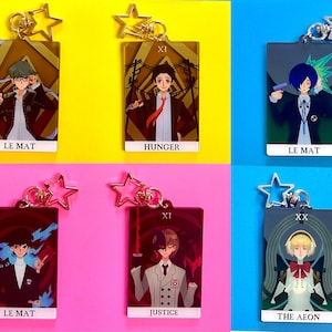P3 P4 P5 タロットカード ワイルドカード キーチェーン