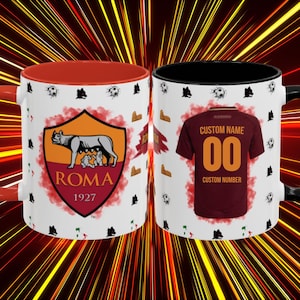 Unique 11oz Mug with Personalized Jersey Name and Number Accents