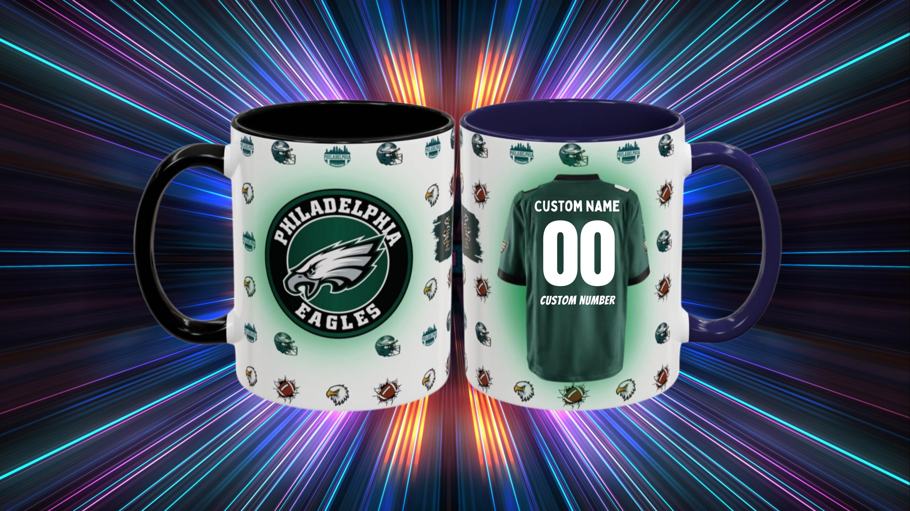 Unique 11oz Mug with Personalized Jersey Name and Number Accents