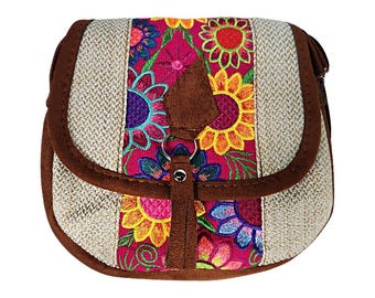 Guatemala, bolso bandolera hecho a mano, único en su tipo.