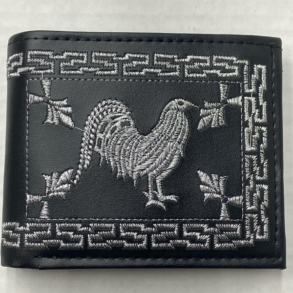 Men’s Mexican embroidery wallet