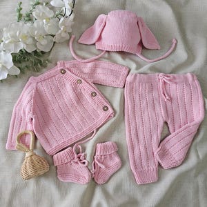 Newborn Baby Outfit, Baby Girl Outfit, Homecoming Outfit, Baby Shower Gift, Baby Girl Gift