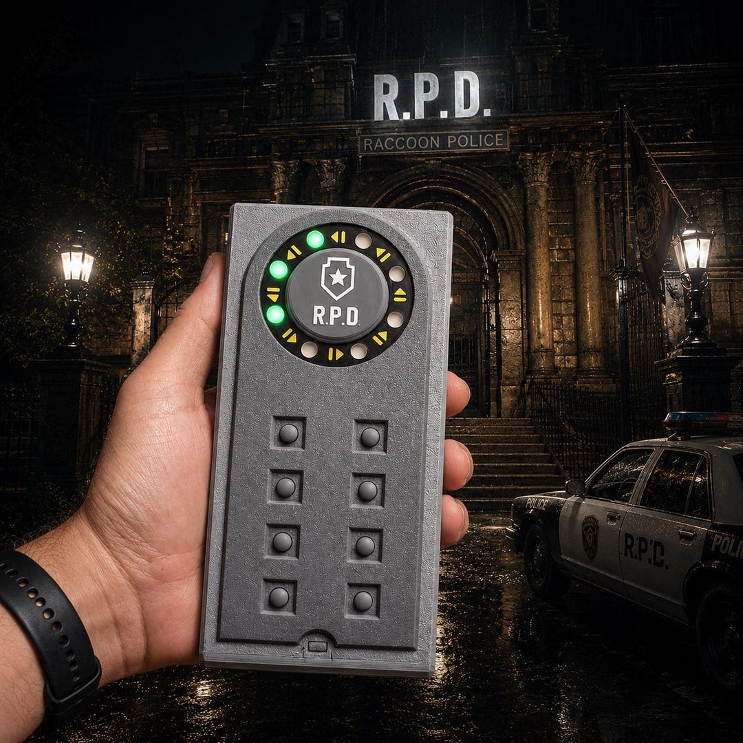 Resident Evil 2 Remake Portable Safe: Interactive Puzzle Replica ...