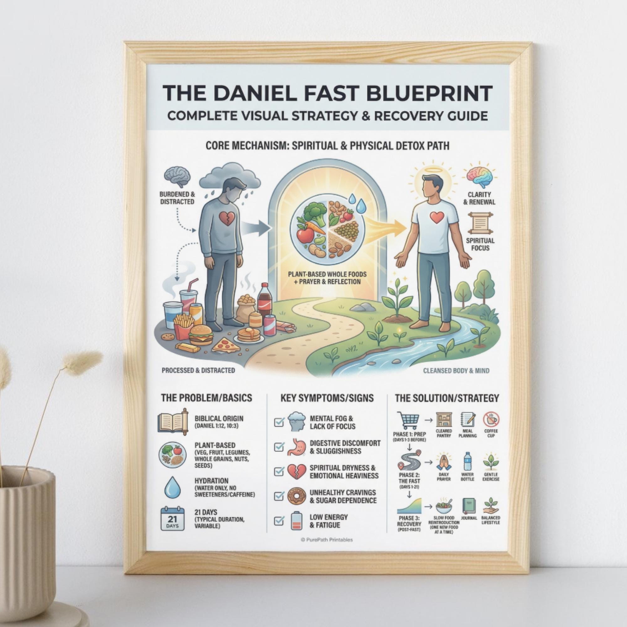 Lesson Daniel Fasting Worksheet.pdf Daniel Fast Food List Printable PDF | Bible Diet Grocery Shopping Guide ...