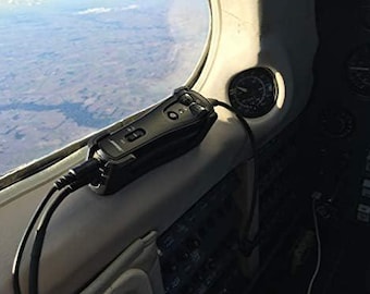 Accessoire adaptateur clip de fixation pour contrôle de casque d'aviation Bose A20