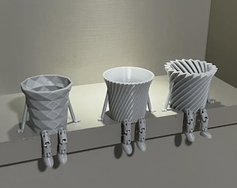 3D Printed Planter Pots for Succulents