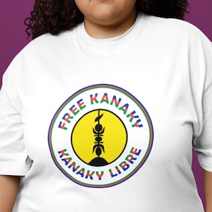 T-shirt unisexe Free Kanaky