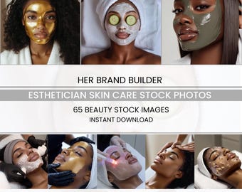 Professional Skincare Photoshoot – 65 Premium Esthetician Stock Photos for High-Quality Beauty Brands
