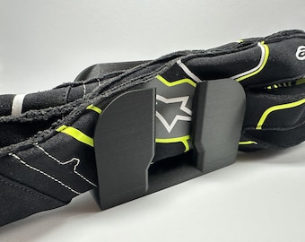 Porta guantes para Simrig Soporte para guantes Simracing Porta guantes para simulación de carreras Porta guantes para perfil de aluminio Simrig