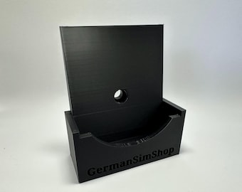 Soporte para smartphone para sim racing Soporte para smartphone Simrig perfil de aluminio soporte para teléfono móvil portavasos para sim racing