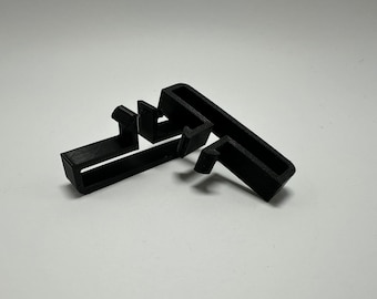 Clip de cable Simrig para Simracing Clip de cable Simrig clip de cable de perfil de aluminio