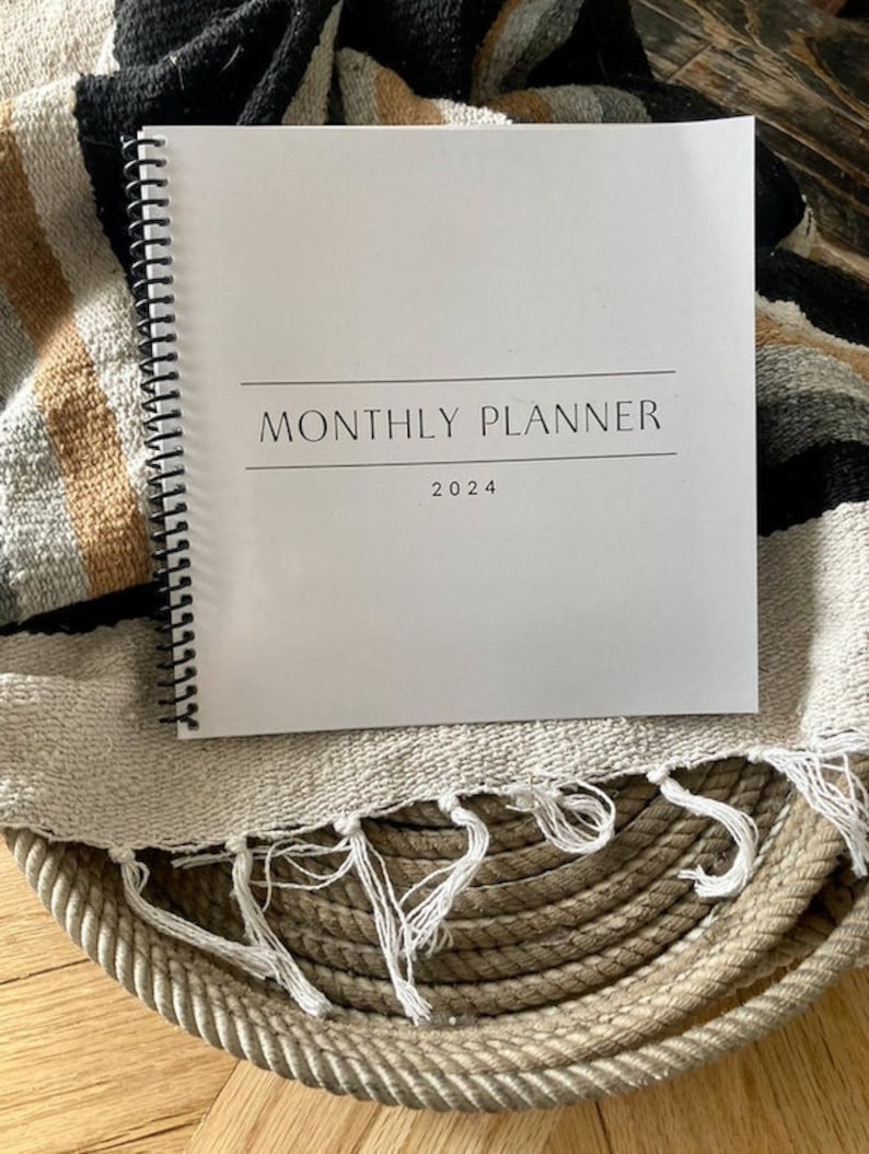 2024 Calendar, 8x8 Travel Calendar, 2024 Classic Travel Calendar, 2024 Simple Calendar, 2024