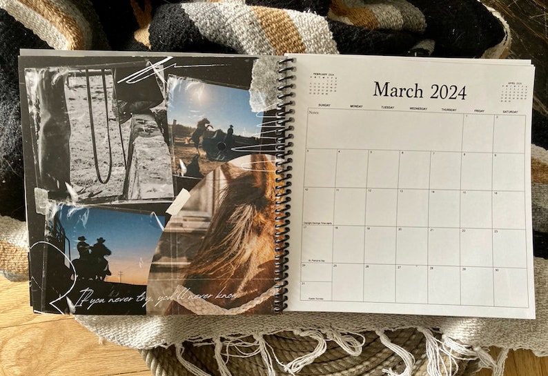 2025 Calendar, 8x8 Travel Calendar, 2025 Western Travel Calendar, 2025