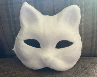 Felted Cat Mask