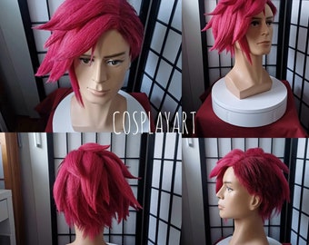 VI ARCANE League of Legends lol Cosplay Wig