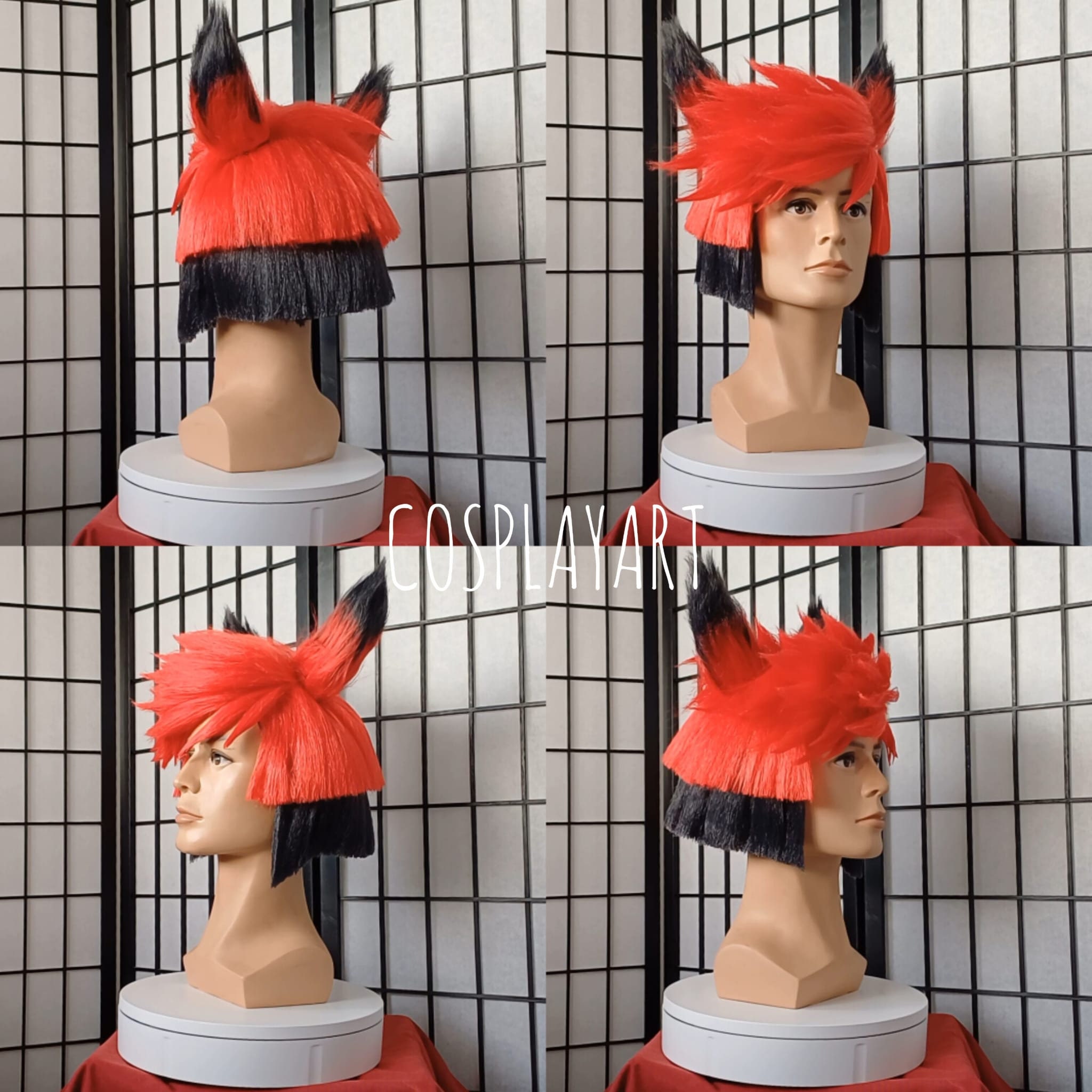 アラスター ウィッグ ハズビンホテル セット済みウィッグ ハズビン