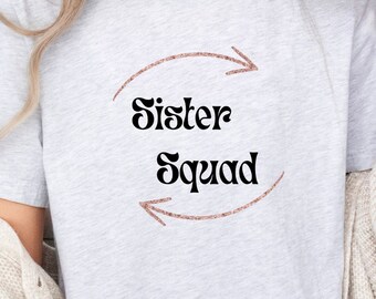 Sister Basic T-Shirt | Stilvolles Sister Shirt | Geschenk für Schwestern| Beste Schwester| Modisches Sister Shirt |