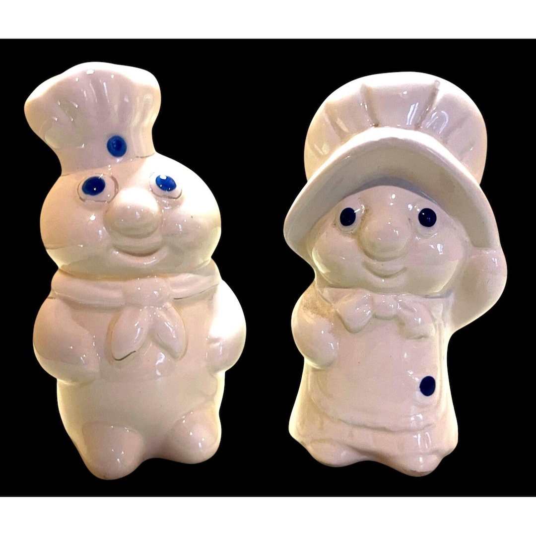 Pillsbury Doughboy Salt And Pepper Shakers