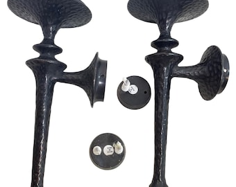 Pottery Barn Seville Wall Mount Candleholder Set 2 Candle Sconce