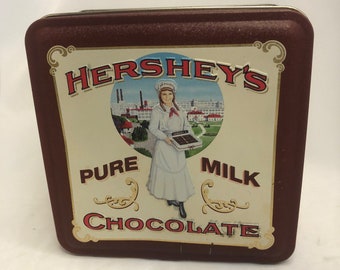 Hershey Advertising Tin 1992