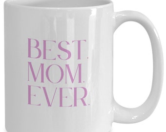 Beste moeder ooit mok-fancy lila-moederdag mokideeën, cadeaus voor moeder