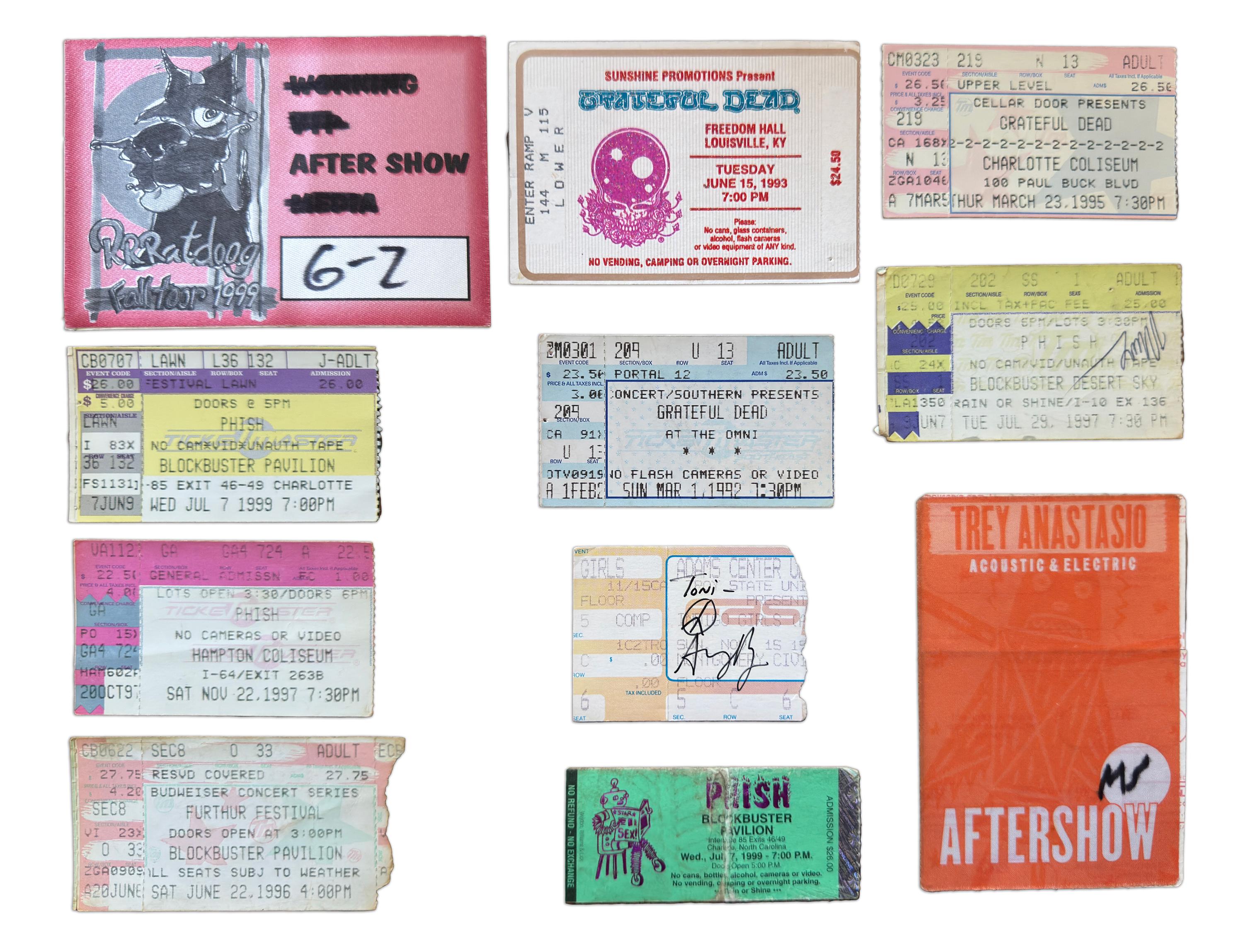 Grateful Dead Ticket - Etsy