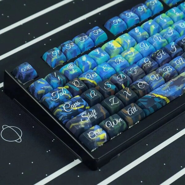 Starry Night Keycap - Etsy