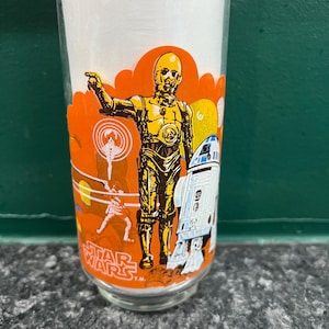 Vintage Star Wars Burger King Collectible Glass