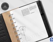 Journal de gratitude numérique pour femmes | Digital Gratitude Journal for iPad | Mental health journal | Wellness & Self-care journal (PDF)