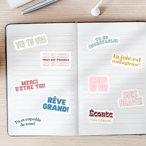 Motivational Quotes | Sticker Pack | Inspirational stickers | Self care stickers | Stickers | Stickers for Journal and Planner