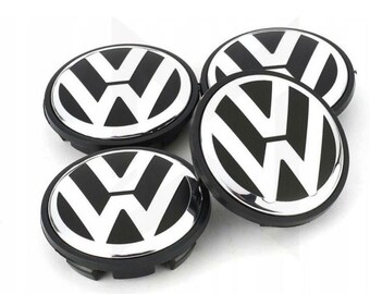 VW car wheel cap hub cap decorative cap 4 x 75 mm NEW