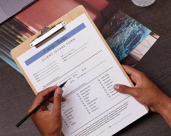 Massage Therapy Client Intake Form